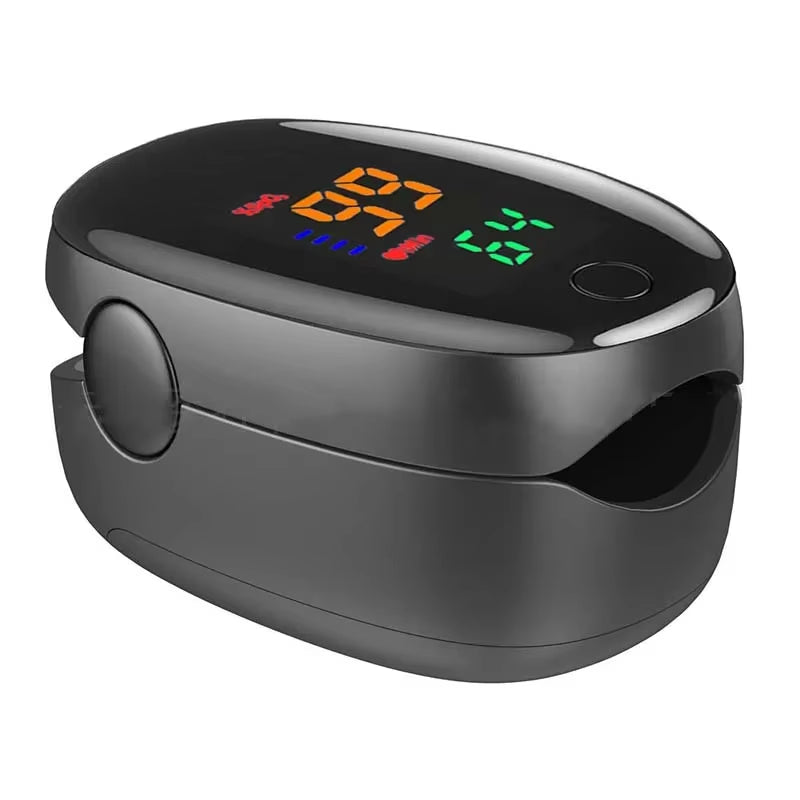 LK89 Finger Pulse Oximeter Medical Portable Blood Oxygen Oxymetre Heart Rate Saturation Meter OLED Oximetro De Dedo LED Display